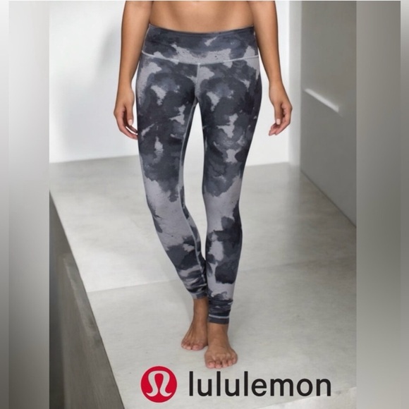 lululemon athletica, Wunder Under Pant /
Leggings, Gray, Size 6 🏃‍♀️‍➡️ - Picture 1 of 12
